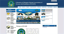 Desktop Screenshot of fenapd.org